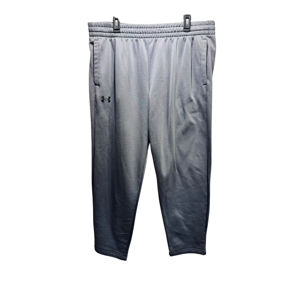 Under Armour 2XL Loose Athletic‎ Jogger Sweatpants Men Gray Elastic String Waist